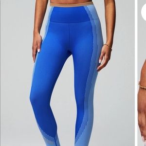 Seamless fusion high waisted legging